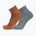 Ponožky Mammut Multisport Quarter Socks 2 pack autumn larice/strata