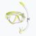 Šnorchlovací sada Mares Combo Wahoo Neon yellow/white/clear 411779SF