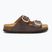 Dámské nazouváky Scholl Noelle Syntetic Reptile brown