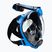 Šnorchlová maska Cressi Duke Dry Full Face černá/modrá XDT005020
