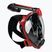 Šnorchlová maska Cressi Duke Dry Full Face černá/červená XDT005058