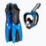 Potápěčská sada Cressi Baron + Tonga black/blue