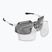 SCICON Aerowatt Foza bílý lesk/scnpp vícezrcadlové stříbrné cyklistické brýle EY38080800