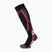 Dětské lyžařské ponožky Mico Medium Weight Warm Control Ski nero/fucsia