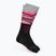 Dámské lyžařské ponožky Mico Light Weight Superthermo Natural Merino Ski black/fuchsia fluo