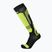 Lyžařské ponožky Mico Light Weight Superthermo Natural Merino Ski nero giallo fluo