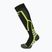 Dětské lyžařské ponožky Mico Medium Weight Warm Control Ski nero giallo fluo