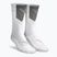 Pánské ponožky  Hayabusa Pro Boxing Socks white/grey