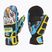 Lyžařské rukavice Level Worldcup CF Mitt yellow/blue