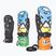 Dětské snowboardové rukavice Level Junior Mitt pk rainbow