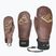 Dámské lyžařské rukavice Level Ivory Mitt brown