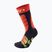 Dětské lyžařské ponožky UYN Ski Junior medium grey black/red