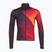 Pánský cyklistické tričko Longsleeve  Castelli Amplify Thermal dark night shade/red/vivid orange