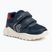 Dětské boty Geox Ciufciuf mesh navy / red