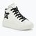 Juniorské boty  Geox Mikiroshi light ivory/black