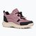 Juniorské boty  Geox Simbyos ABX dark pink/black