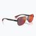 Sluneční brýle Ray-Ban Rb8336M Scuderia matt black/dark grey mirror blue/red