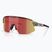 Sluneční brýle Bliz Breeze transparent dark grey/brown red multi