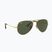 Sluneční brýle Ray-Ban Aviator Metal II gold arista/green g-15