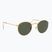 Sluneční brýle Ray-Ban Round Metal gold/green g-15