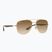 Sluneční brýle Ray-Ban RB3683 arista gold/brown