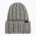 Dámská zimní čepice Woolrich Chunky Beanie light grey melange