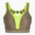 Podprsenka Shock Absorber Ultimate Run Bra Padded grey/lemon