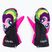 Dětské snowboardové rukavice Level Lucky Mitt růžové 4146