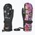 Dětské snowboardové rukavice Level Junior Mitt hot pink
