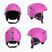 Dětská lyžařská helma Briko Makalu Jr shiny pink/white