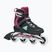 Dámské kolečkové brusle Rollerblade Macroblade 84 W black/burgundy/ocean green
