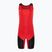 Pánská kombinéza Nike Weightlifting Singlet scarlet/black