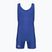 Pánský zápasnický dres Adidas 3 Stripe Singlet royal/white