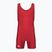 Pánský zápasnický dres Adidas 3 Stripe Singlet red/white