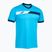 Pánské fotbalové tričko  Joma Court fluor turquoise/navy