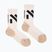 Kompresní běžecké ponožky  NNormal Race beige