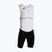 Pánský triatlonový oblek Joma Record III Bodysuit white/black