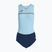 Dámské triatlonové plavky Joma Record III Bodysuit sky blue-navy