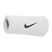 Náramky Nike Swoosh Doublewide Wristbands bílé NNN05-101