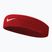 Čelenka Nike Swoosh Headband varsity red/white