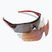 Cyklistické brýle Tifosi Alliant 3 black red/smoke/ac red/clear