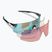 Cyklistické brýle Tifosi Rail Xc Clarion crystal smoke/clarion blue/ac red/clear