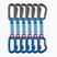 Lezecké expresky Ocun Hawk QD Zoom PA 12 cm 6 ks blue