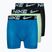 Pánské boxerky Nike Dri-Fit Essential Micro Boxer Brief 3 páry černá/zelená/modrá