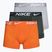 Pánské boxerky Nike Dri-Fit Essential Micro Trunk 3 páry šedá/světlá/oranžová