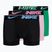 Pánské boxerky Nike Dri-Fit Essential Micro Trunk 3 páry stadium green/pink rise/black 3d