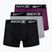 Pánské boxerky Nike Dri-Fit Essential Micro Trunk 3 páry violet/wolf grey/black