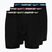 Pánské boxerky Nike Dri-FIT Ultra-Stretch Micro Brief 3 páry laser fuchsia / court blue/ black