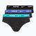 Pánské slipy Nike Everyday Cotton Stretch Brief 3 pary black dusty/ast/arry navy