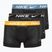 Pánské boxerky Nike Dri-FIT Ultra Comfort Trunk 3 páry black gold/storm/black